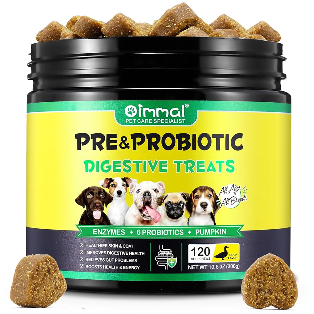 Cjztp Probiotic Digestive Supplement for Dogs - 120 ...