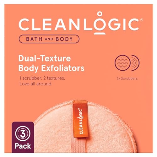 Cleanlogic Exfoliating Body Exfoliators - Pack of 3