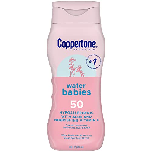 Coppertone Water Babies Sunscreen Lotion, SPF 50