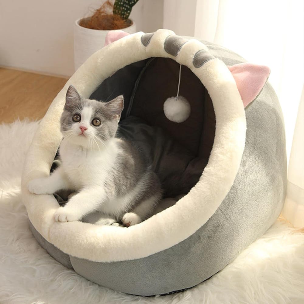 Cozy Cat Bed by SweetPet: Soft, Washable, and Versatile