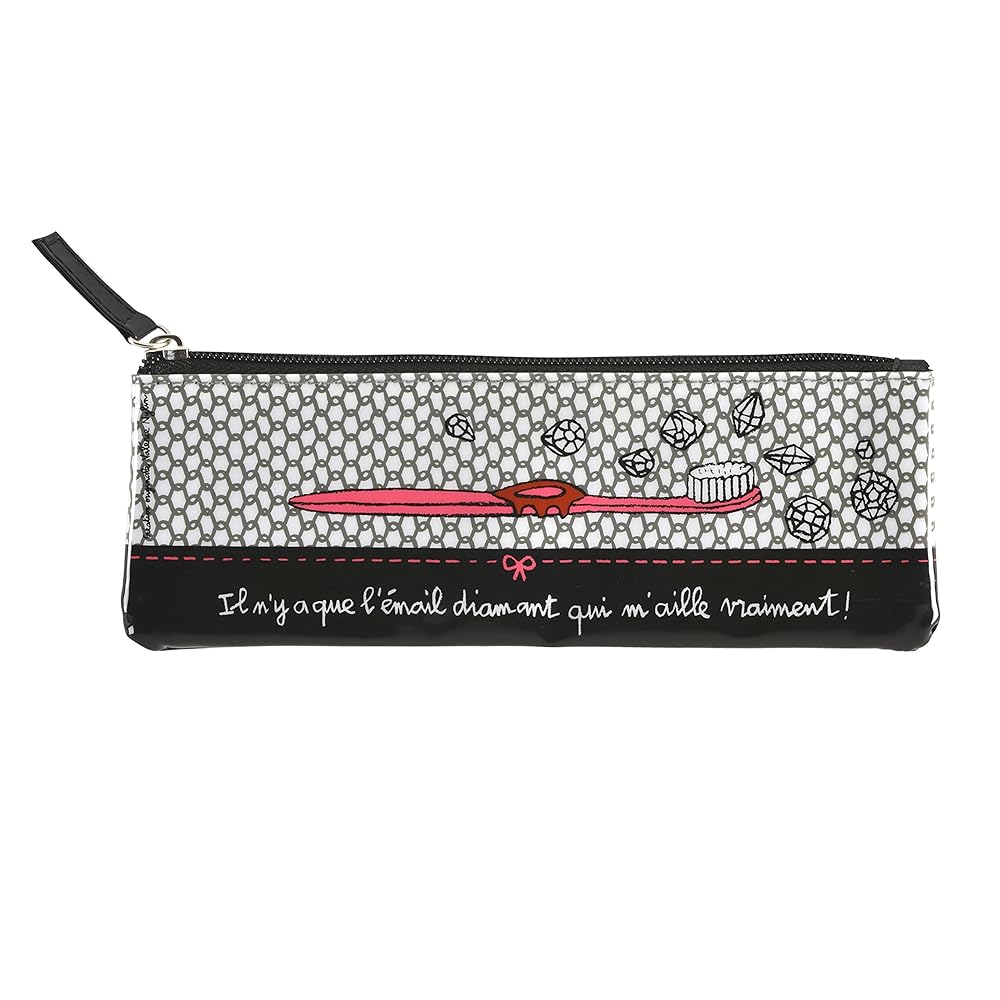 DLP Diamond Toothbrush Case - Pink/Black by DLP