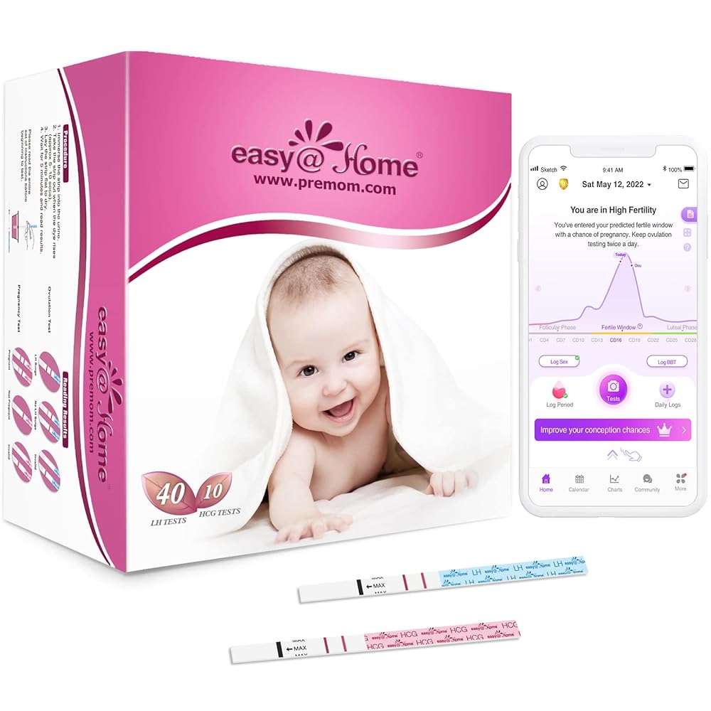 Easy@Home Ovulation and Pregnancy Test Kit