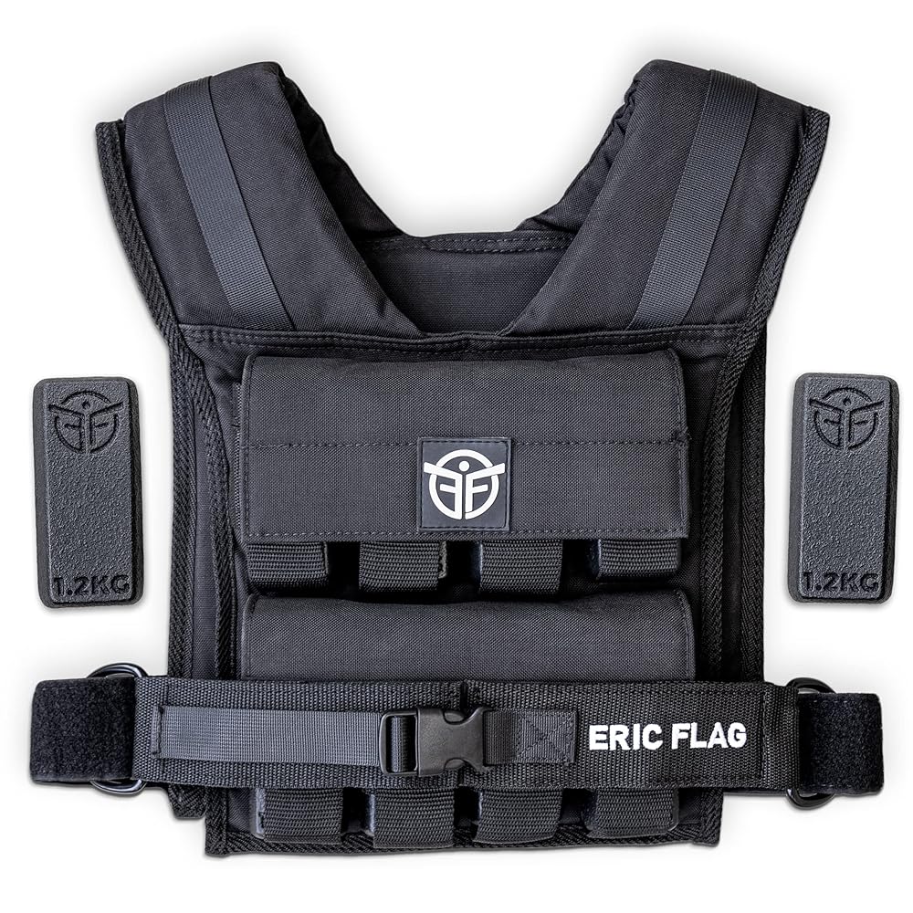 Eric Flag Weighted Vest - Adjustable Training Vest