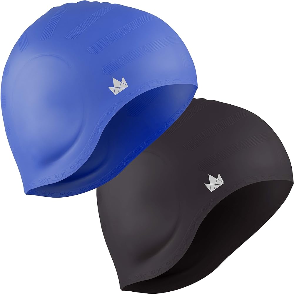 Friendly Swede Silicone Swim Cap Pack - Lifetime War...