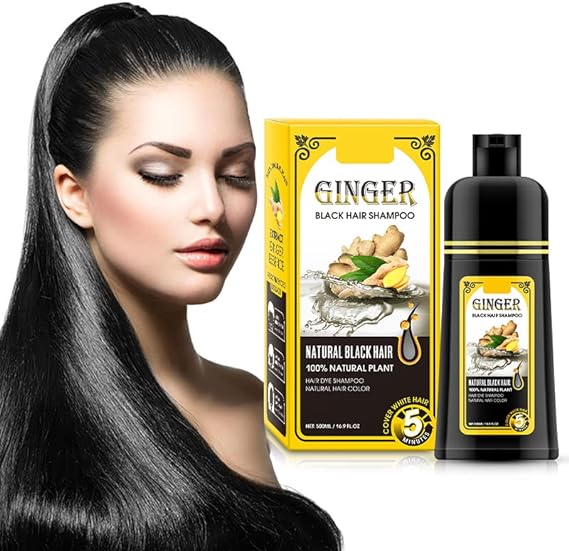 Ginger Black Hair Shampoo - 500ml