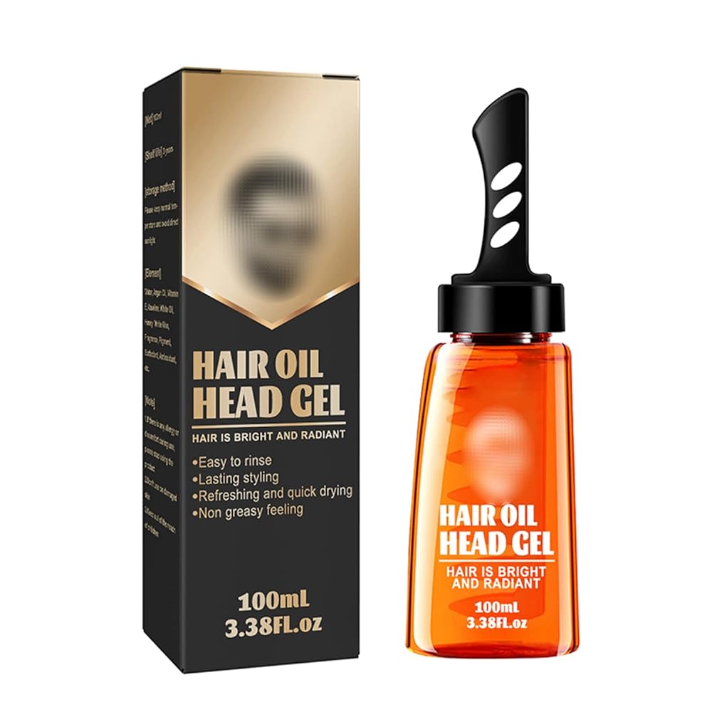 Hair Wax Gel with Comb | Men's Styling Tool