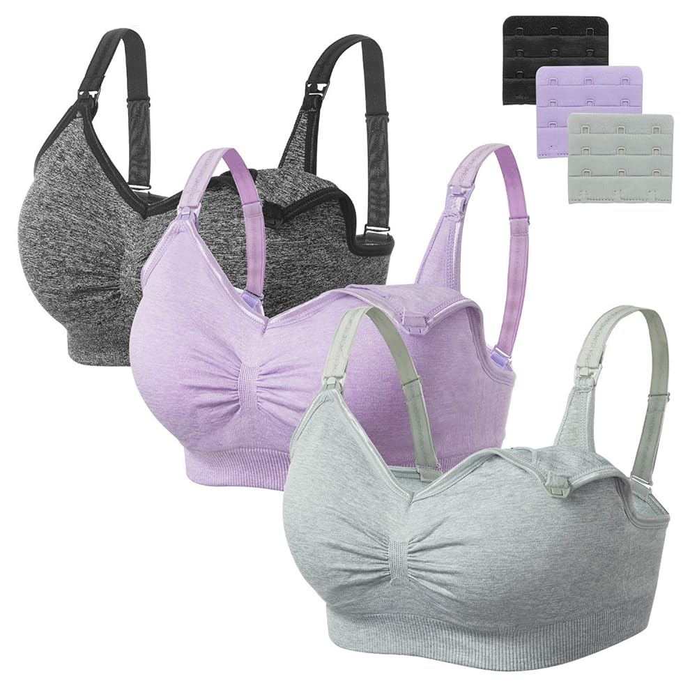 HBselect Maternity Nursing Bra Set