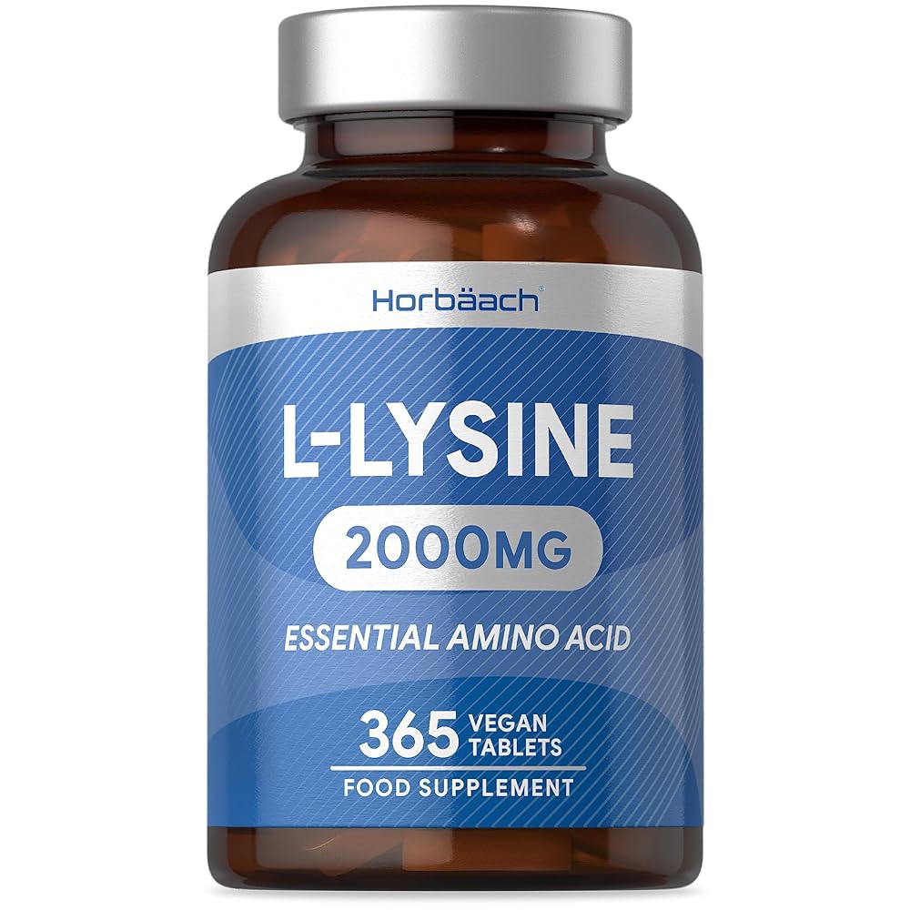 Horbaach L-Lysine Supplement – 20...