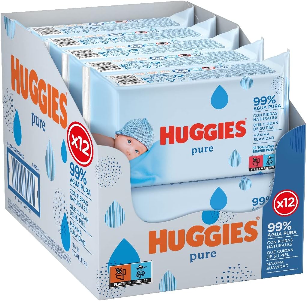 Huggies Pure Baby Wipes, 675 wipes