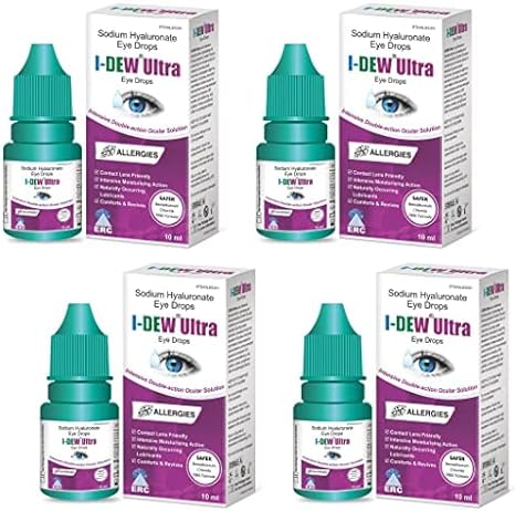 I-Dew Ultra Allergy Eye Drops Quad Pack