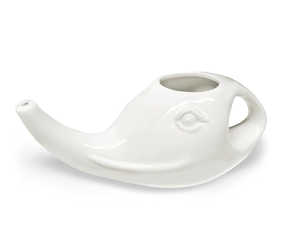 Jala Neti - Ceramic Nasal Cleansing Jar