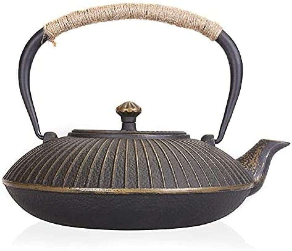 Japanese Handmade Cast Iron Teapot R...