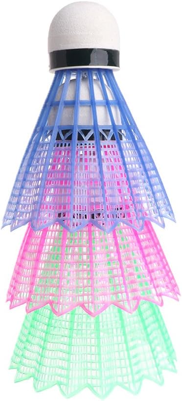 JERKKY LED Plastic Badminton Shuttlecocks