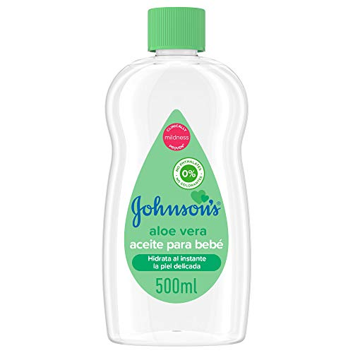 Johnson's Baby Aloe Vera Oil, 500ml