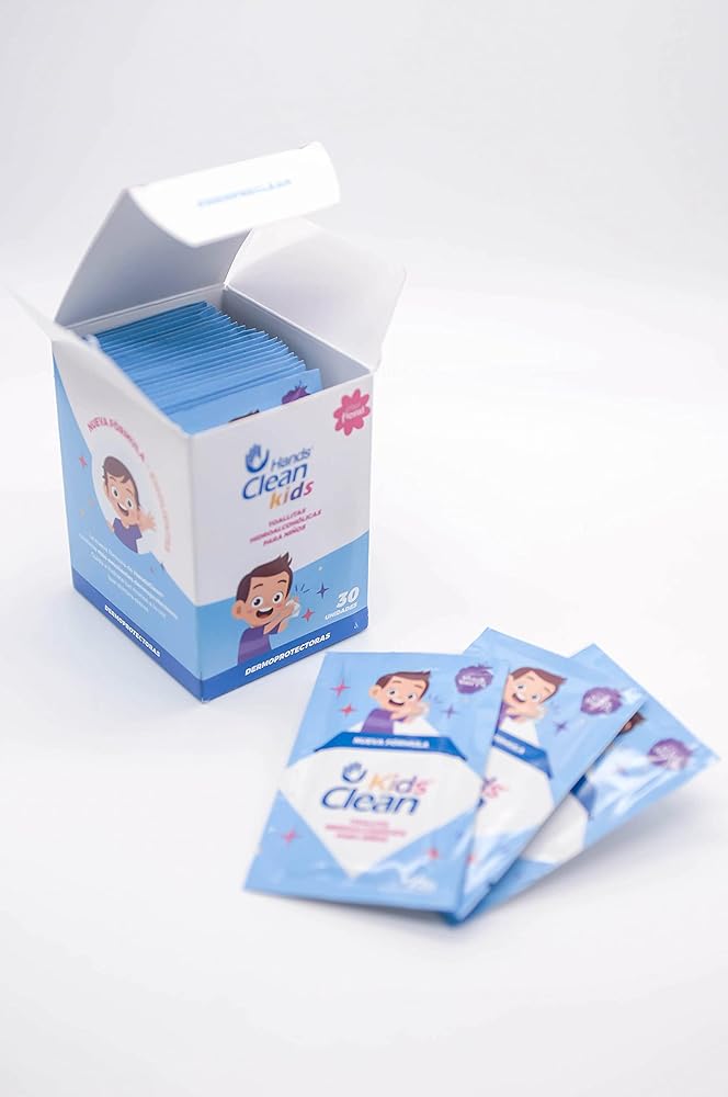 KidsClean Hydroalcoholic Wipes for Kids