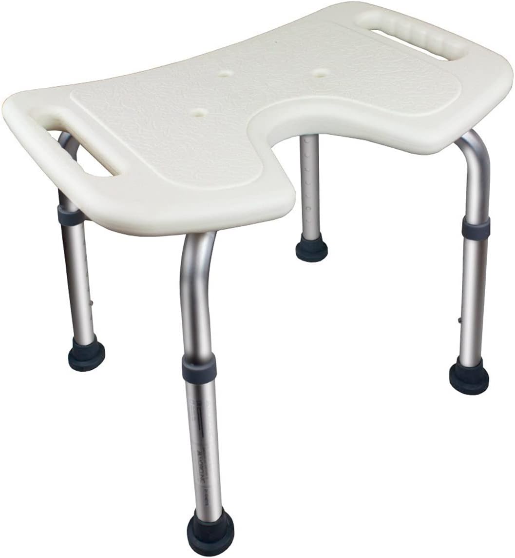 Mobiclinic Bahía Bathroom Stool with Adjustable Height