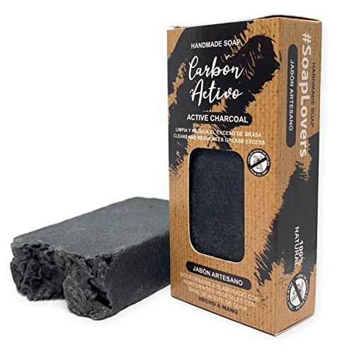 Natural Activated Charcoal Soap –...