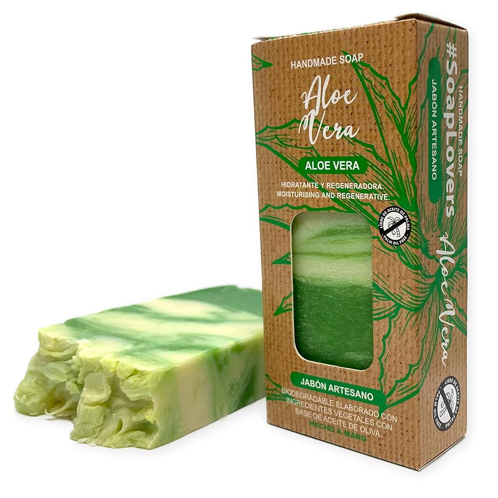 Natural Aloe Vera Soap – Moisturi...