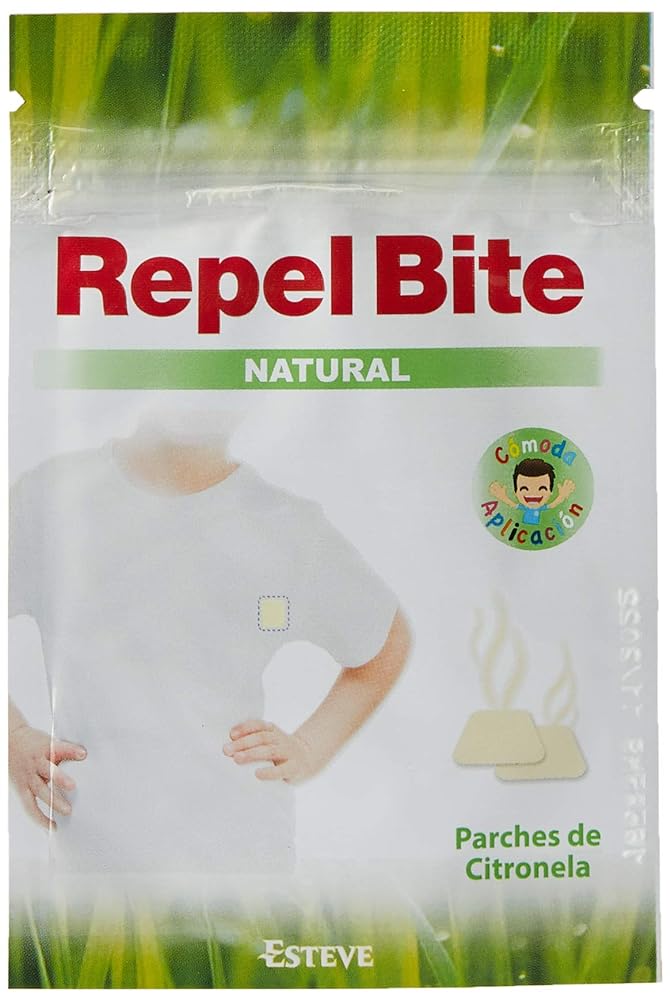 Natural Citronella Repellent Patches - 8-12 Hour Pro...