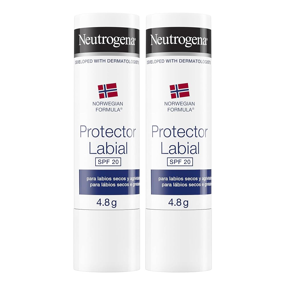 Neutrogena Lip Balm SPF 20, Norwegian Formula, 4.8g