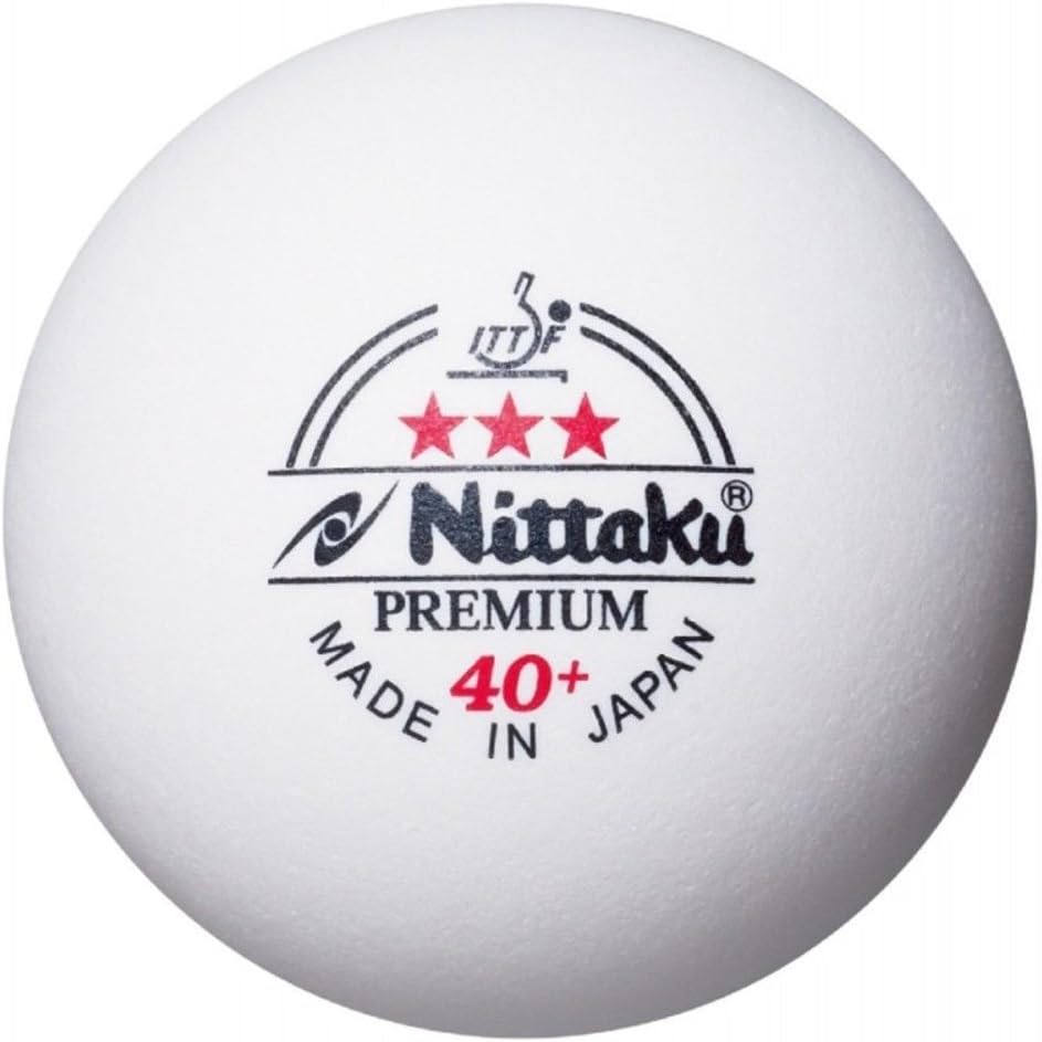 NITTAKU Premium 3 Star Table Tennis Bal...