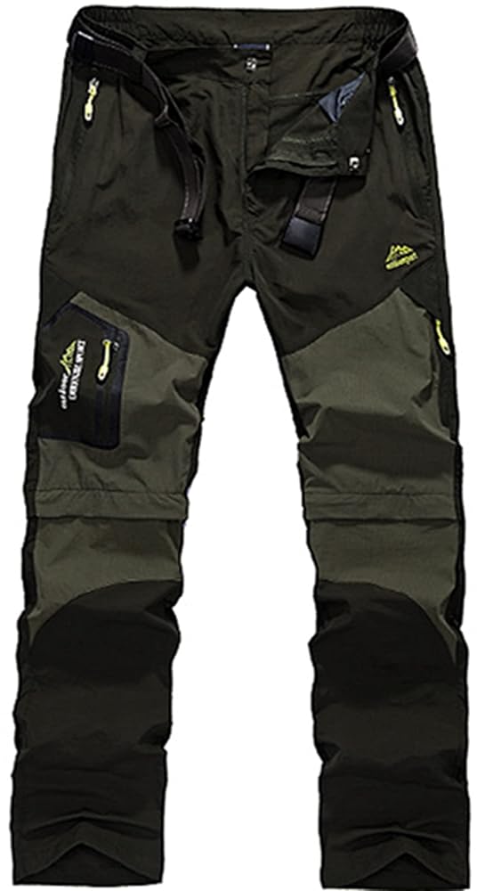 NXDRS Men's Waterproof Quick-Dry Trekking Pants