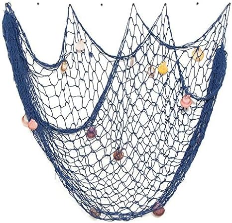 Oceanic Nautical Decorative Fishing Net...