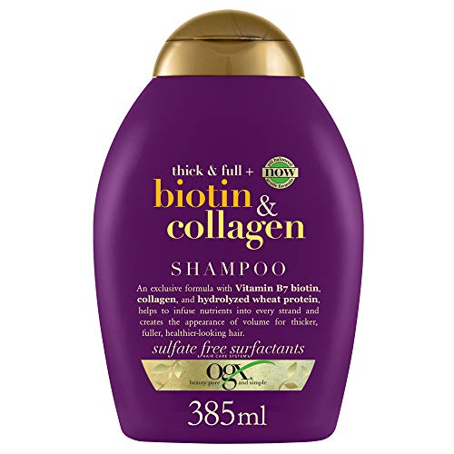 OGX Biotin & Collagen Shampoo, 385ml