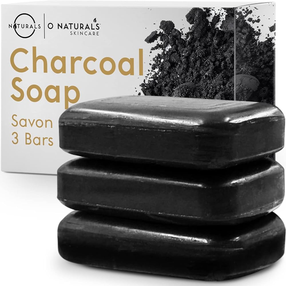 O Naturals Activated Charcoal Face Soap