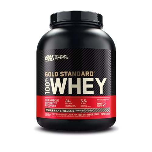 ON Gold Standard 100% Whey Protein, Double Rich Choc...