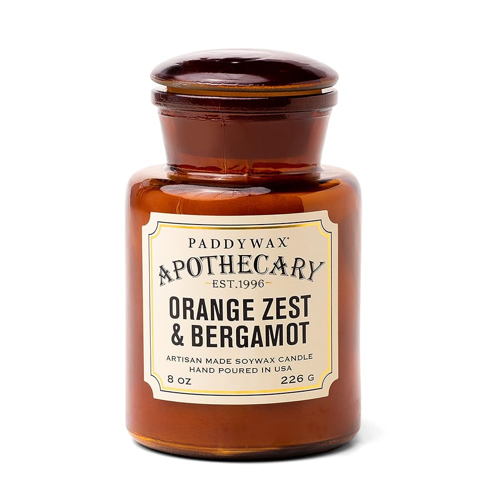 Paddywax Apothecary Orange Zest Jar Can...