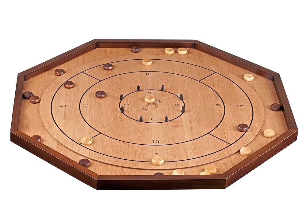 Philos Carrom Crokinole Board, Brown