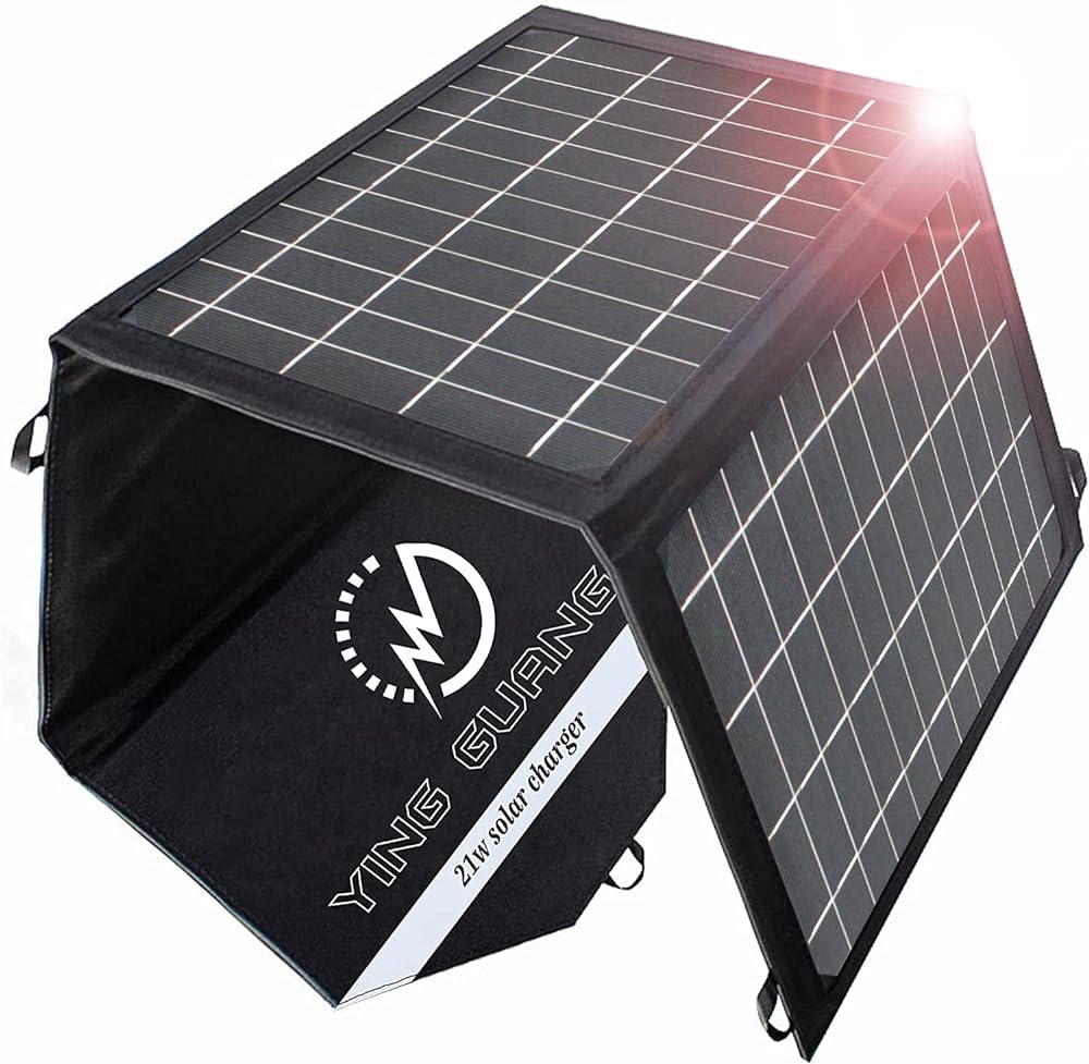 Portable Solar Panel Charger 21W