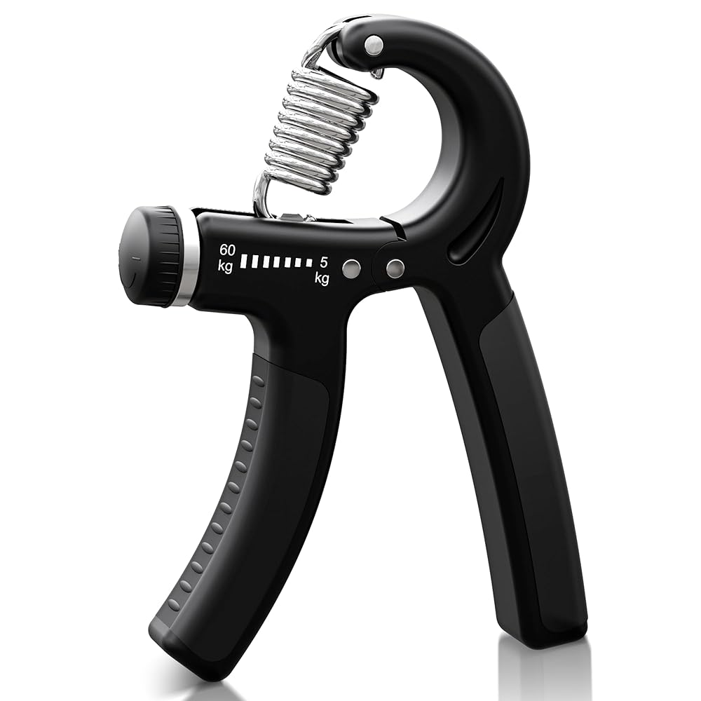 PORTENTUM Adjustable Hand Grip Strengthener, 5-60kg