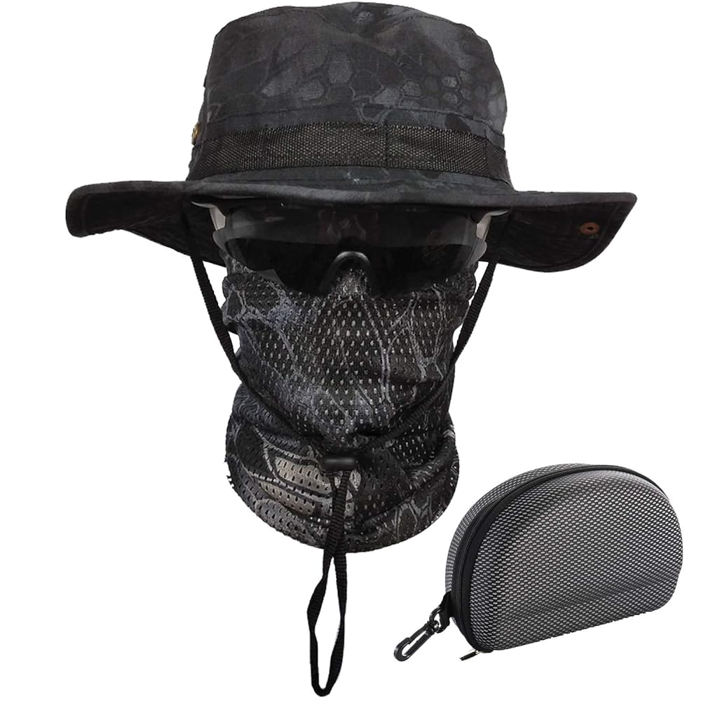 QMFIVE Boonie Bucket Hat – Wide B...