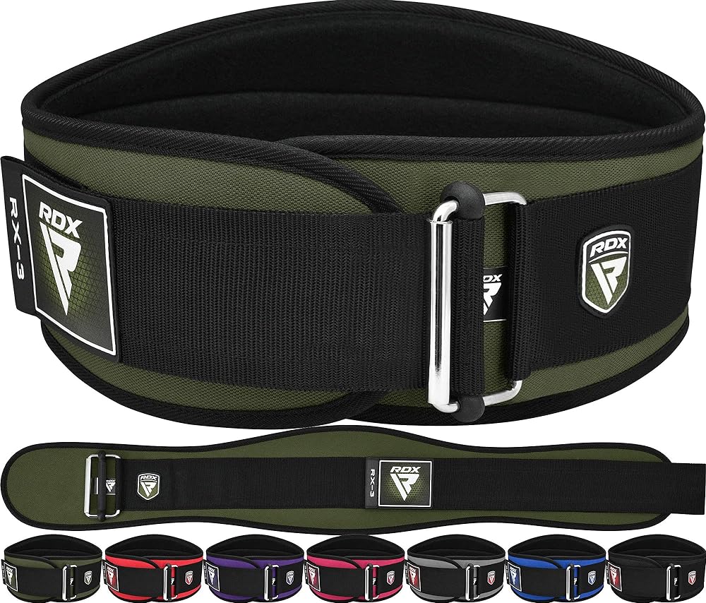 RDX Gym Weightlifting Belt with Lumbar Support, 6.5