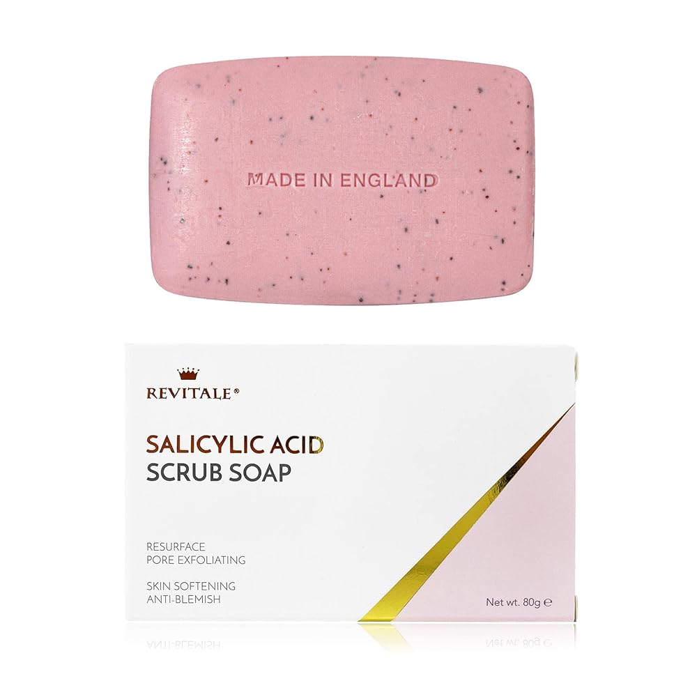 Salicylic Acid Exfoliating Soap - Acne Fighting, Smo...