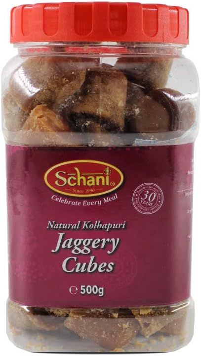 Schani Jaggery Cubes 500g – Natur...