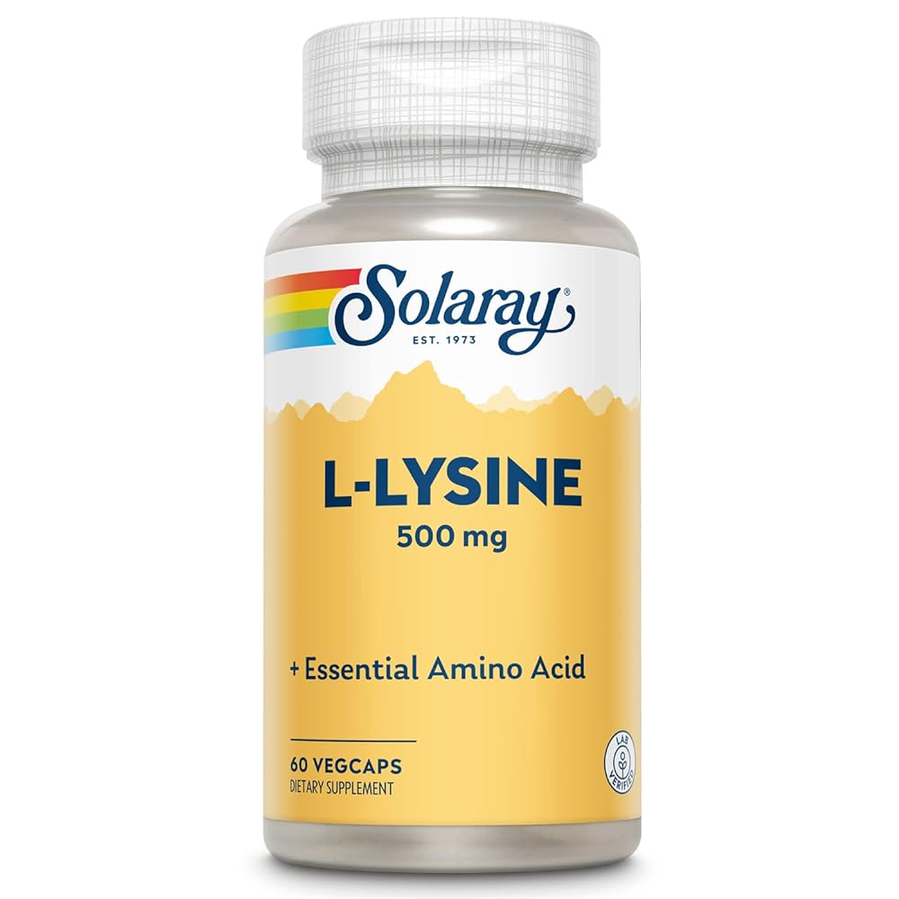 Solaray L-Lysine 500mg VegCaps