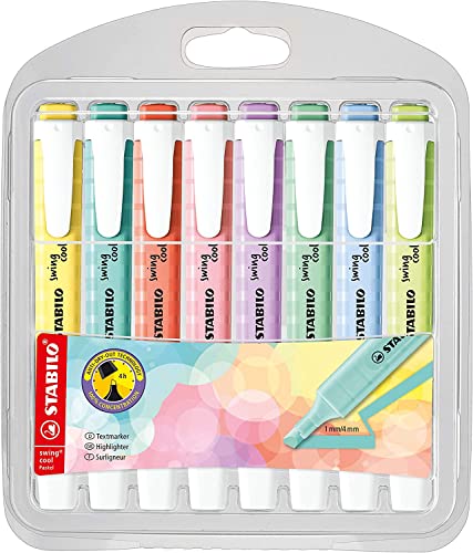 Stabilo Swing Cool Pastel Highlighters