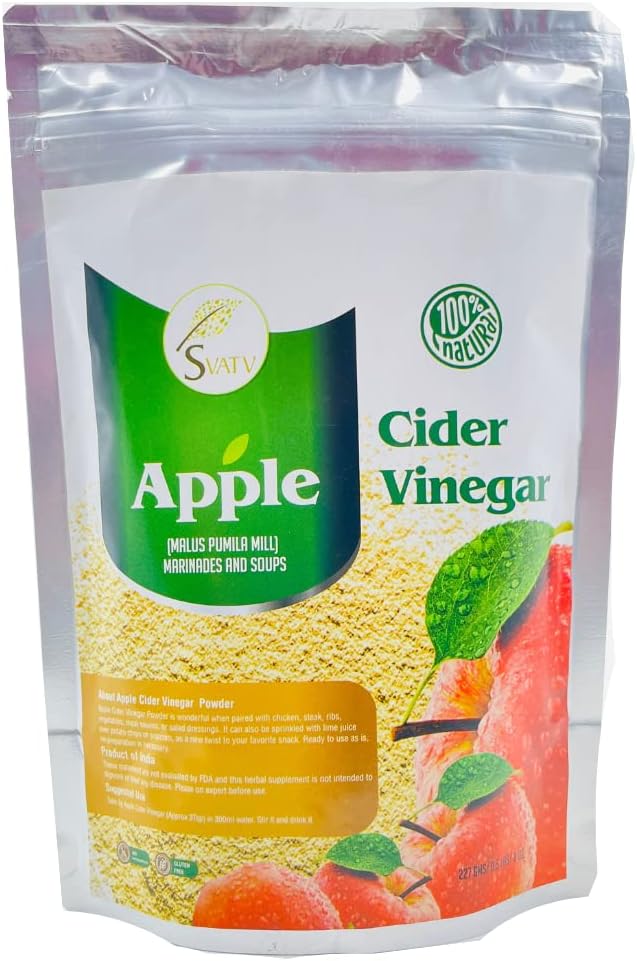 SVATV Apple Cider Vinegar Powder | 75 Servings | Spr...