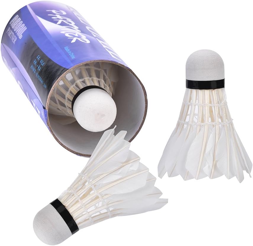 Tbest Professional Badminton Shuttlecocks, 3-Pack