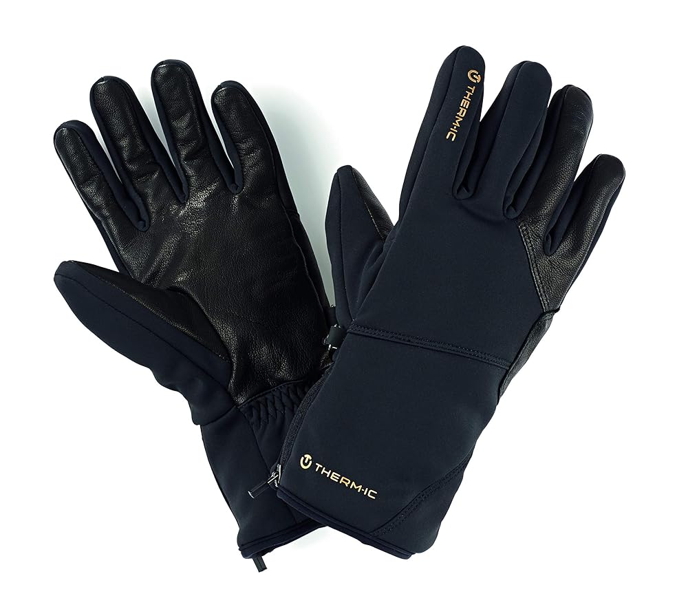 Therm-ic Ski Light Gloves - Men's Black