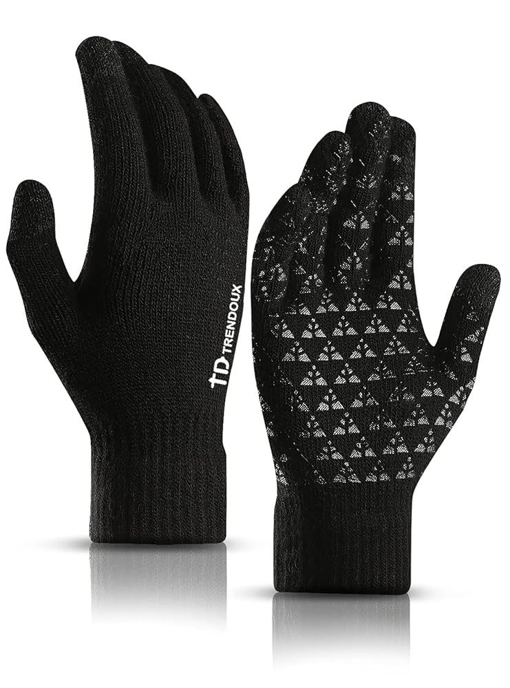 TRENDOUX Winter Gloves - Touchscreen, Anti-slip, The...