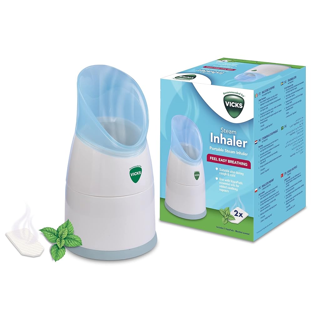 Vicks Portable Inhaler, Relief for Cough, Cold & Nas...