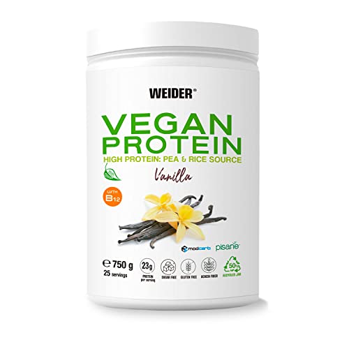 Weider Vegan Protein (750g) - Vanilla Flavor