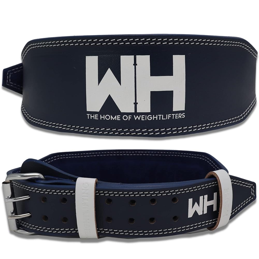 Weightlifting House Leather Weightlifting Belt for O...