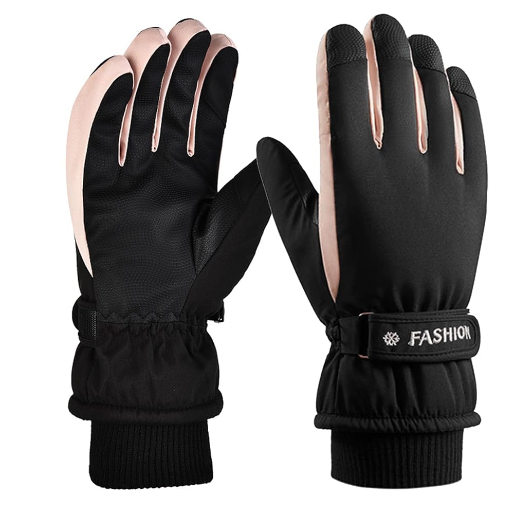 Women's Waterproof Touchscreen Snow Gloves - Brand M...