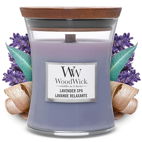 WoodWick Lavender Spa Medium Jar Candle