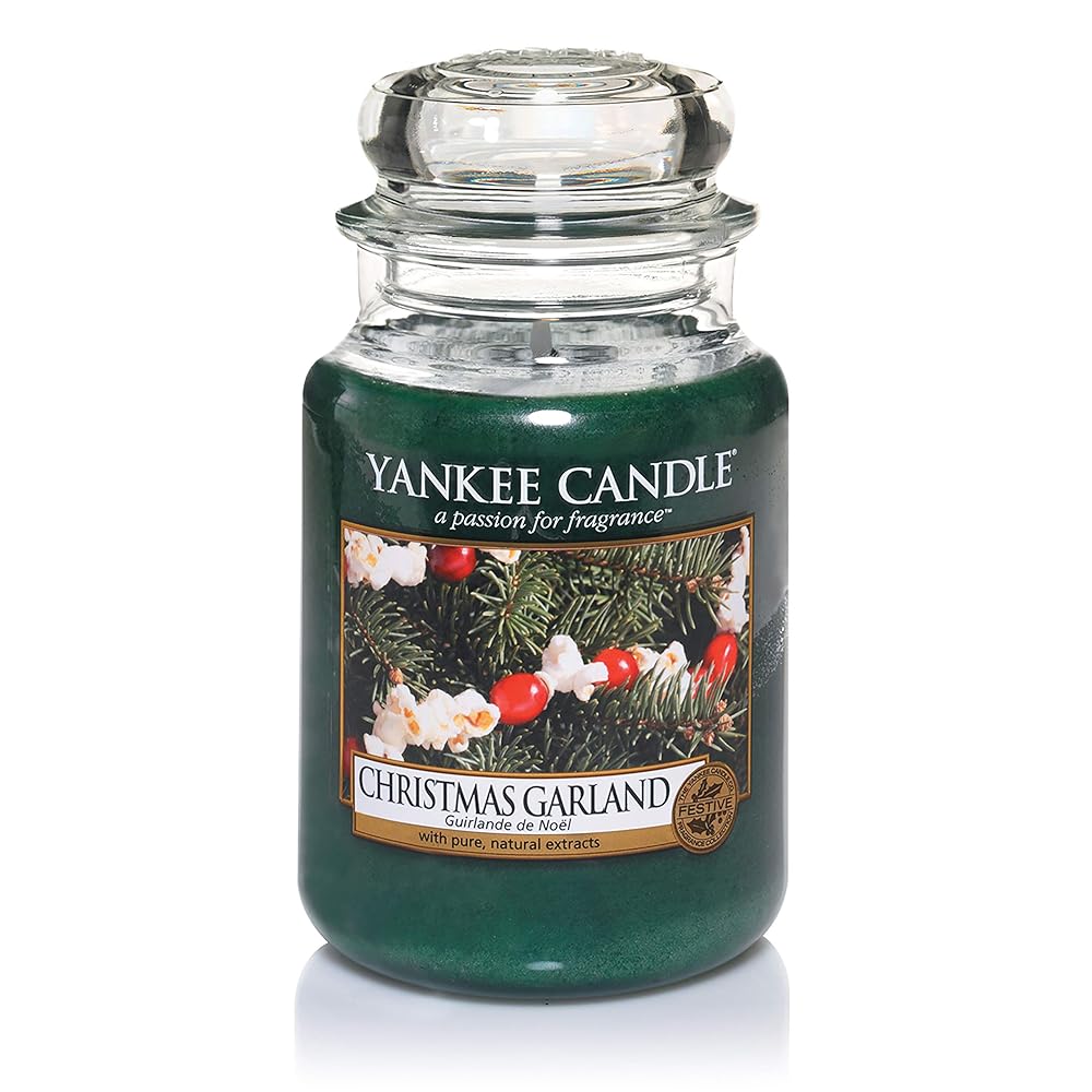 Yankee Candle Christmas Garland Large Jar Candle